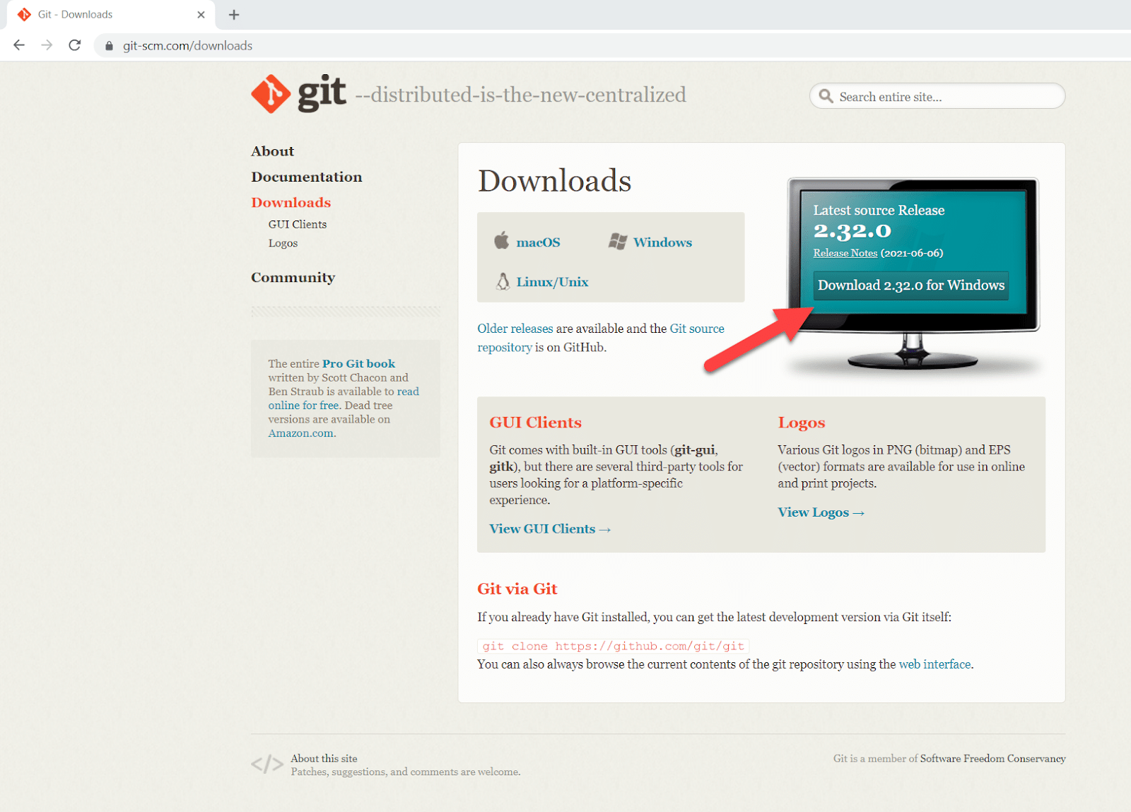 Git download