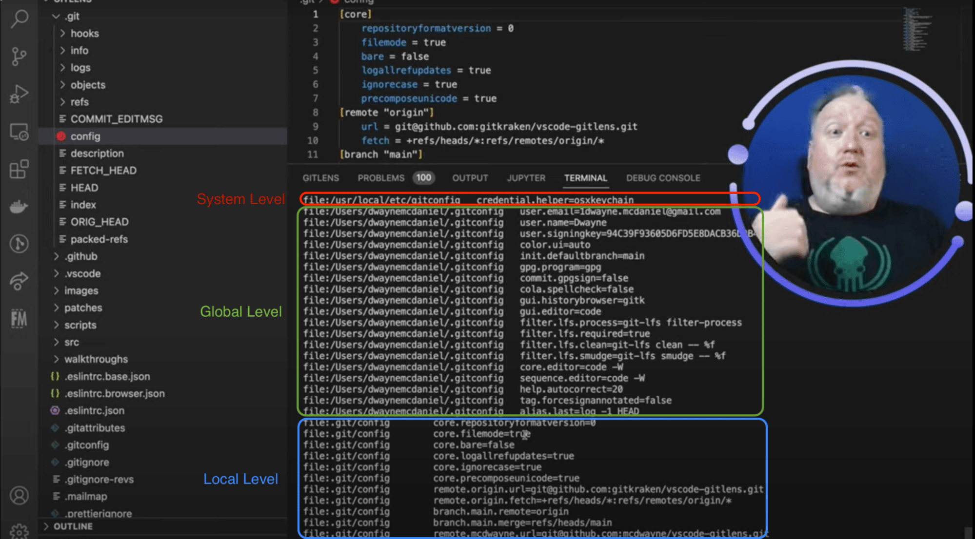 Git Config Configure Your Username Email Learn Git