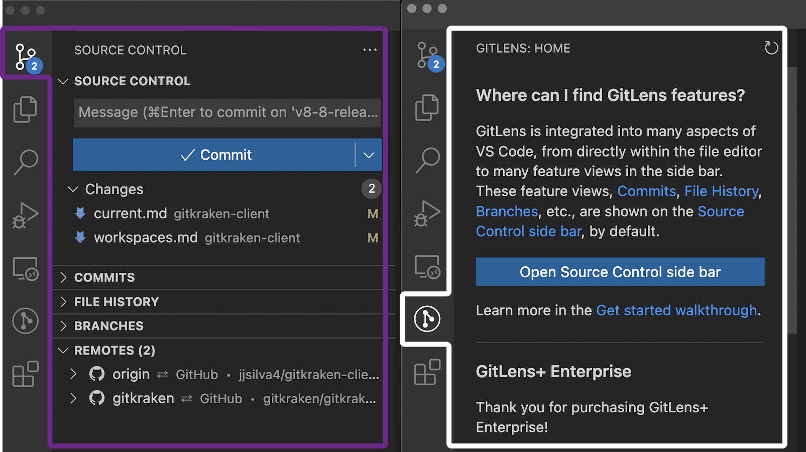 Gitlens Features Supercharge Git In Vs Code