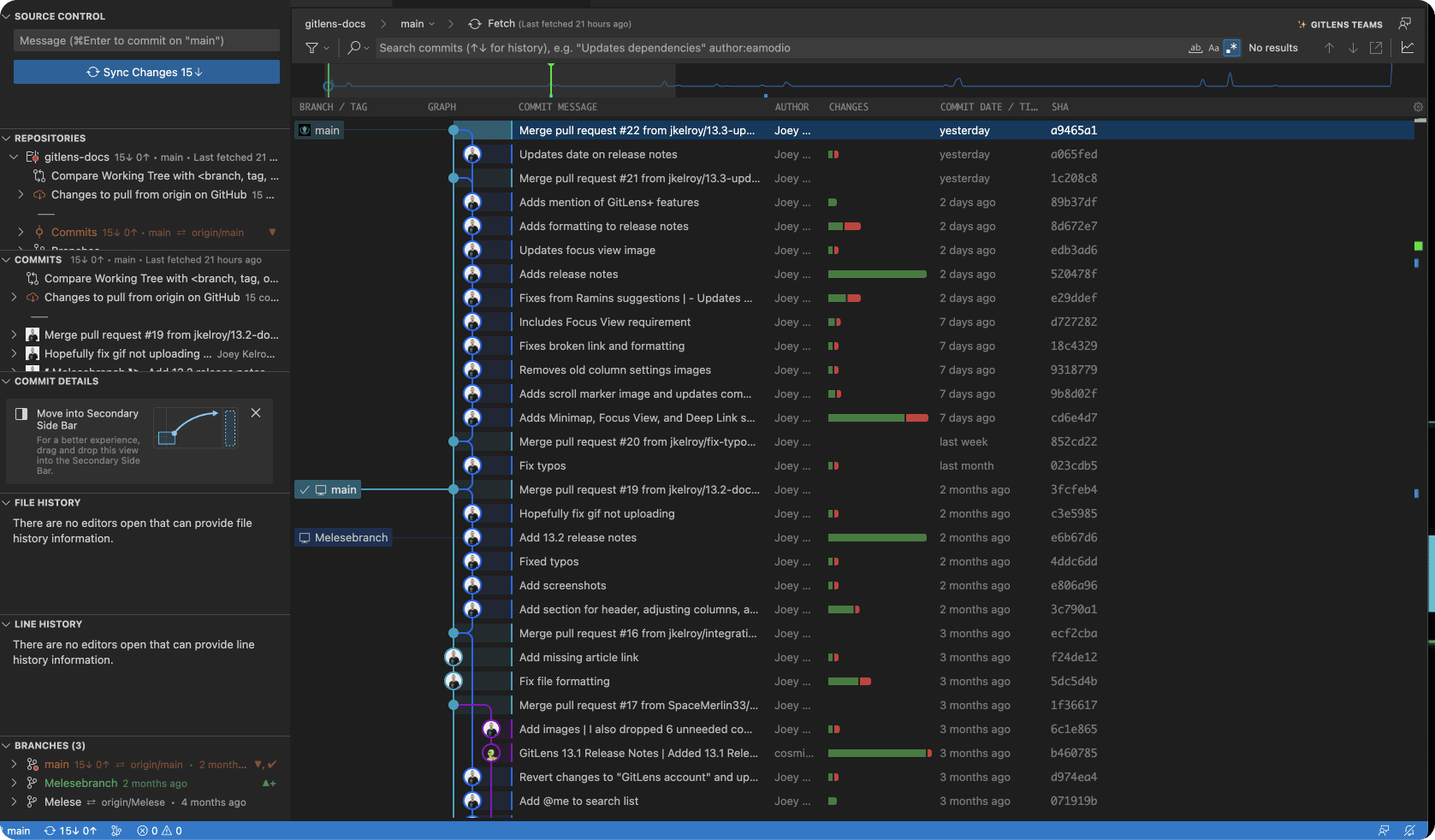 add git account to vs code