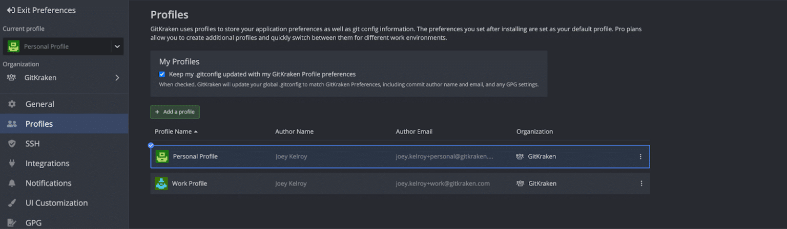 How To Manage Multiple GitHub Accounts With GitKraken Client