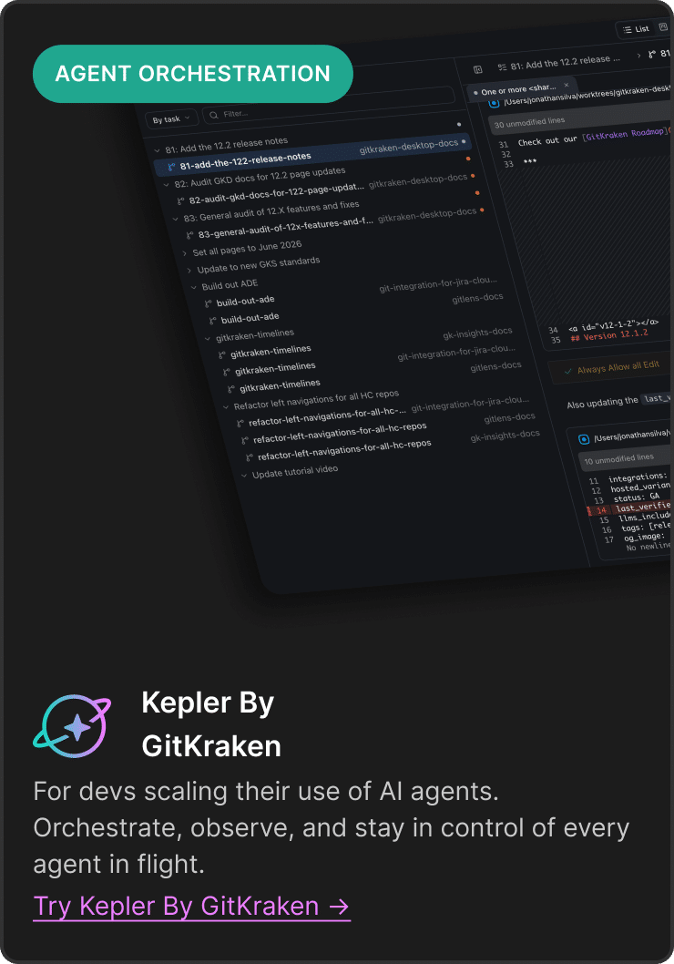 Kepler by GitKraken