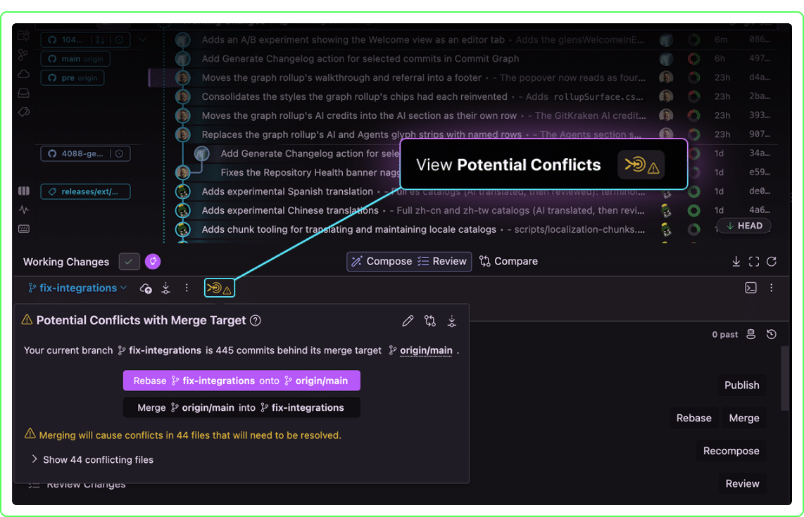 Kepler task list grouped by pull requests and issues, ready to become Tasks