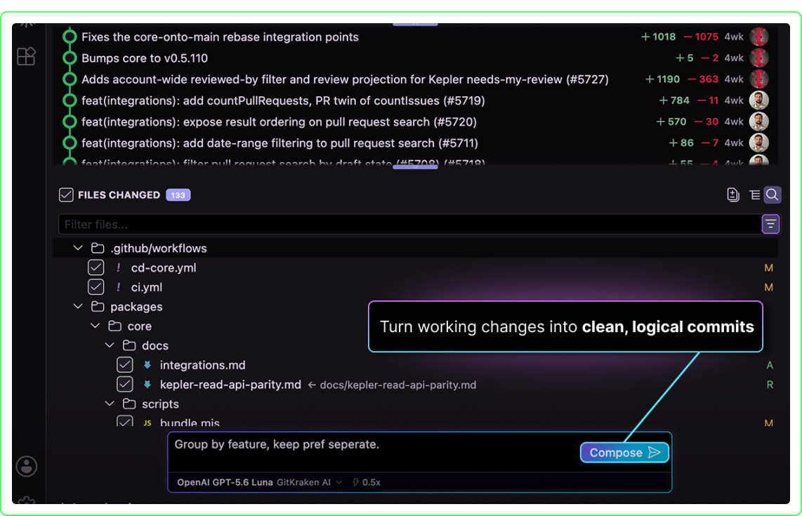 Multiple Kepler agent sessions and worktree changes inside one Task