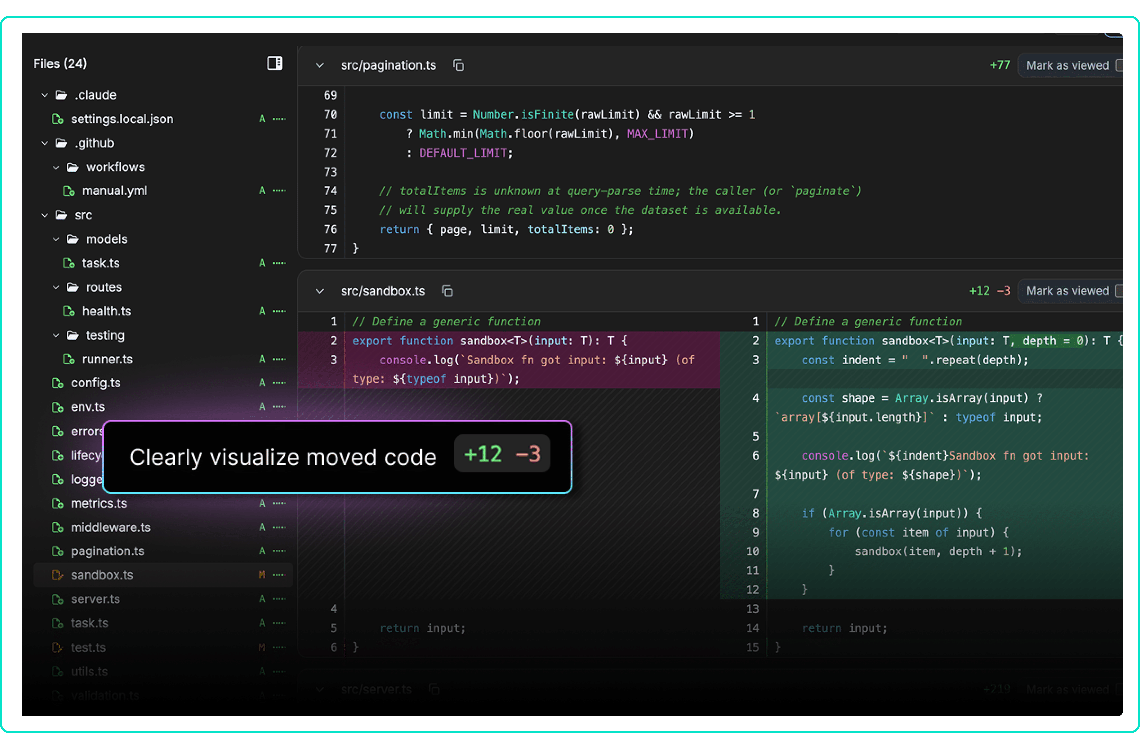 Kepler session running an Address the PR Action with queued tool calls